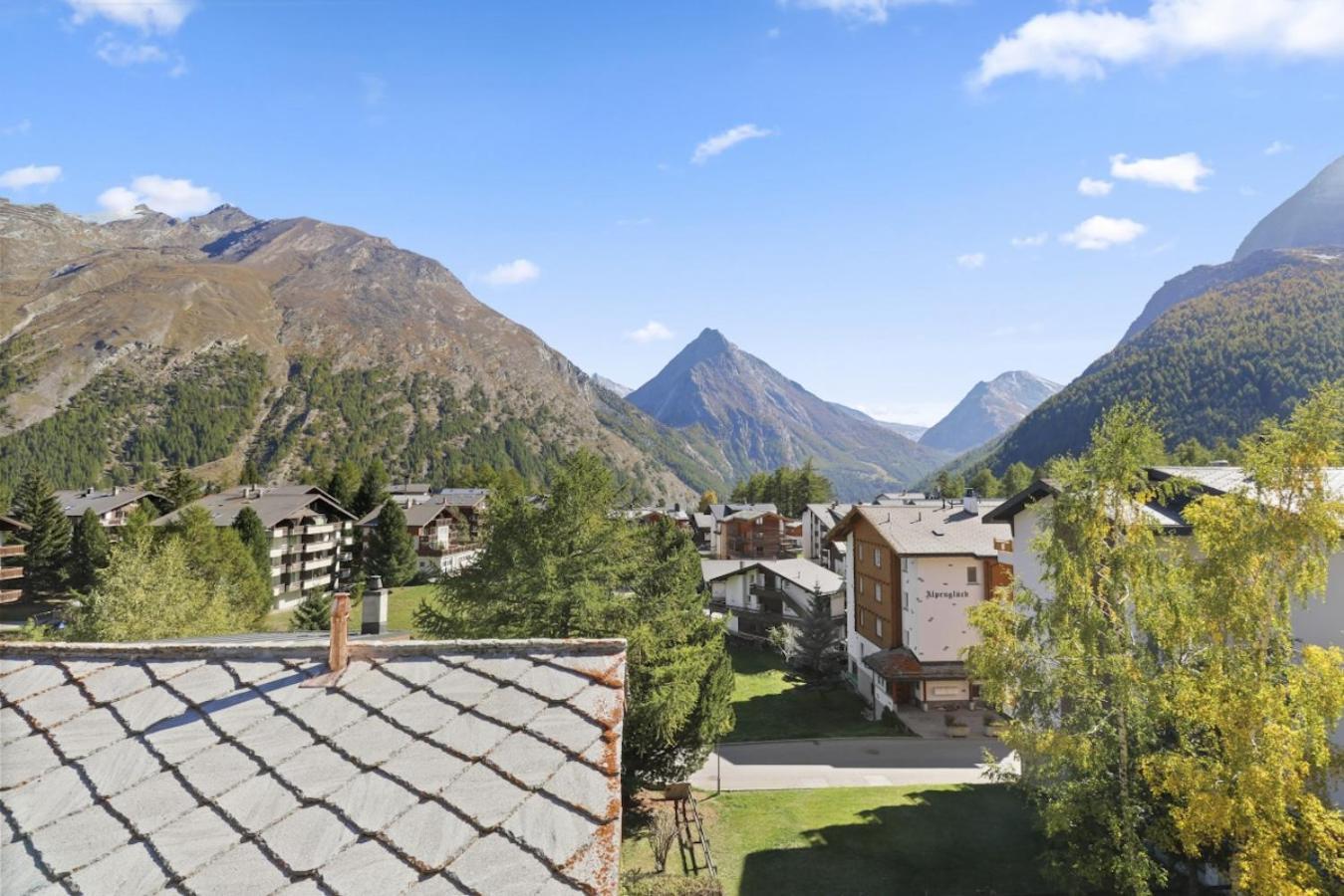 Studio Charmant Avec Vue Imprenable Apartment Saas-Fee Exterior photo